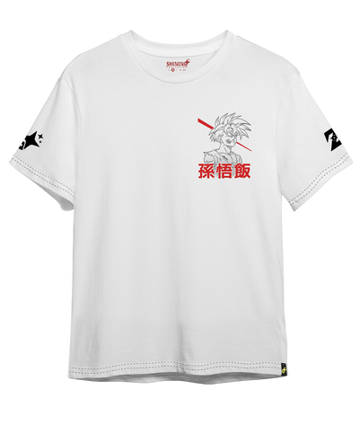 Polera Full Art Son Gohan - Dragon Ball Z - Oversized Long Fit Unisex