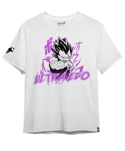 Polera Full Art Vegeta Ultra Ego - Dragon Ball - Oversized Long Fit Unisex