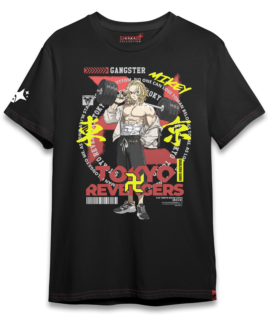 Polera Manjiro Sano - Tokyo Revengers Oversized Long Fit Unisex