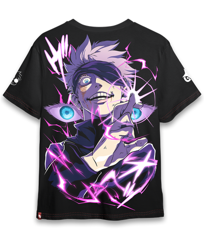 Polera Full Art Satoru Gojo - Jujutsu Kaisen - Oversized Long Fit Unisex