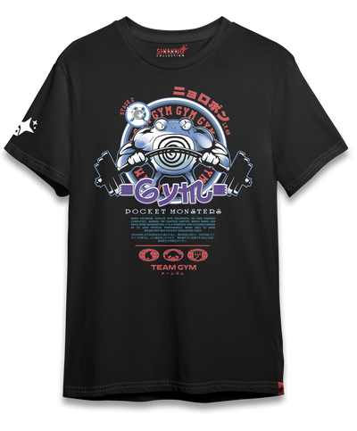 Polera Poliwrath Gym Oversized Long Fit Unisex