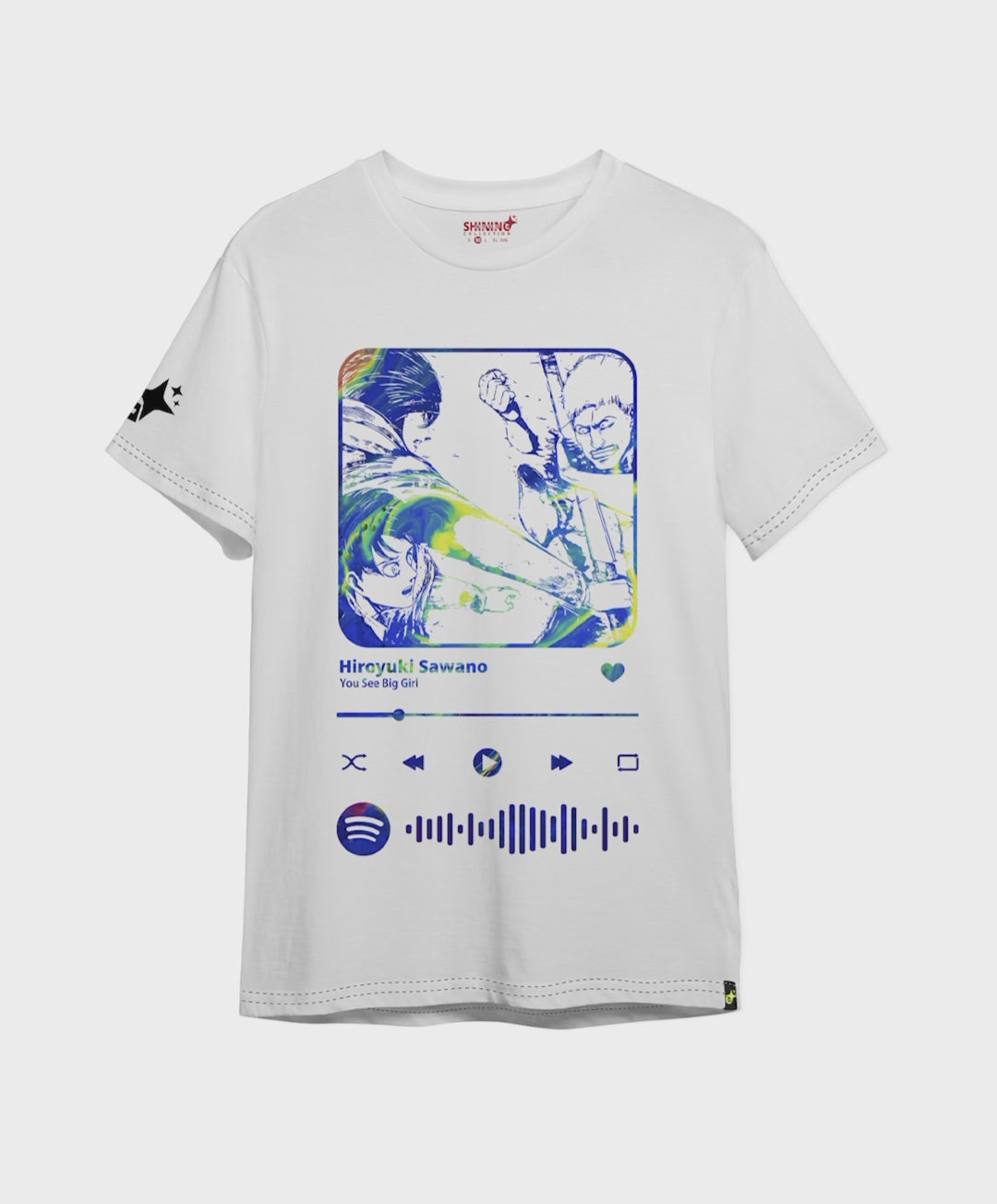 Polera Spotify - Revelación Reiner Oversized Long Fit Unisex