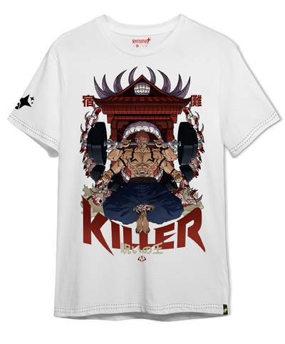 Sukuna Gym - el Rey de las Maldiciones - Jujutsu Kaisen - Oversized Long Fit Unisex