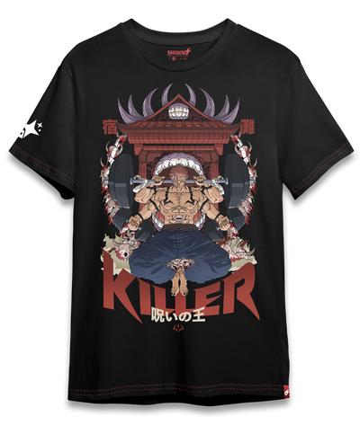Sukuna Gym - el Rey de las Maldiciones - Jujutsu Kaisen - Oversized Long Fit Unisex