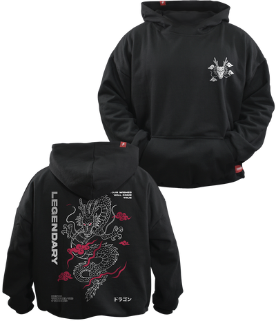 Hoodie Legendary Shenlong Oversize Unisex