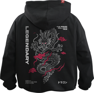 Hoodie Legendary Shenlong Oversize Unisex
