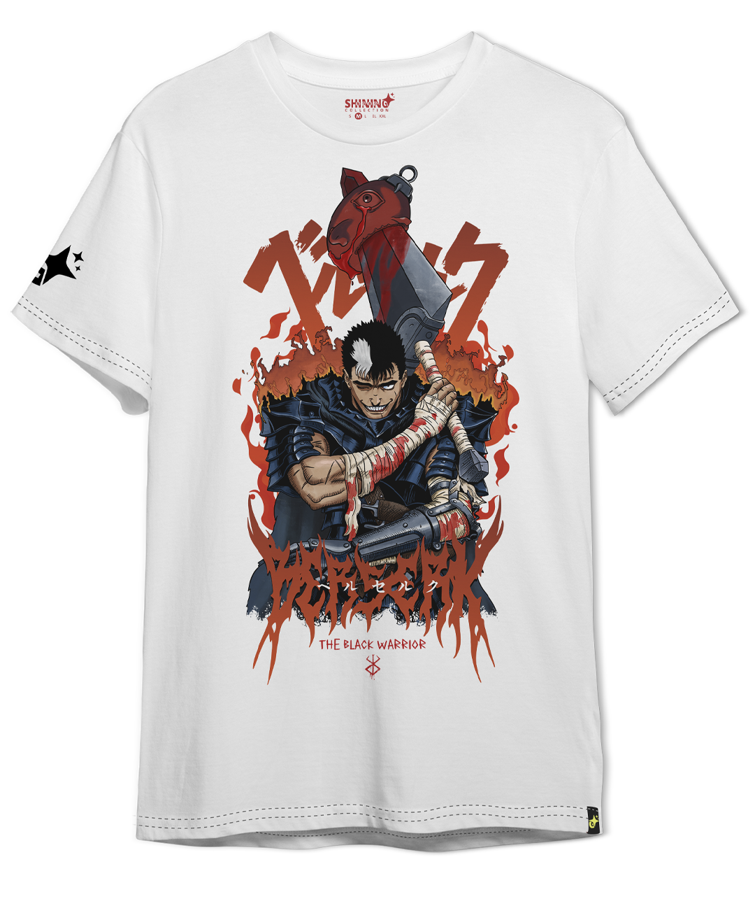 Polera Guts Berserk Oversized Long Fit Unisex