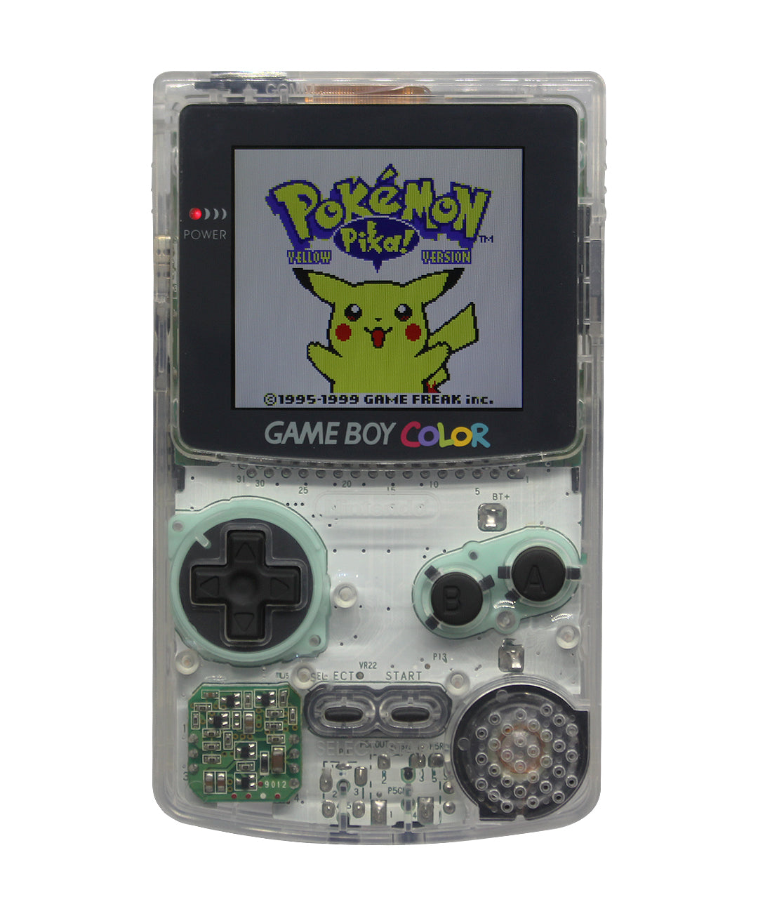 Game boy Color Original Carcasa Transparente Total