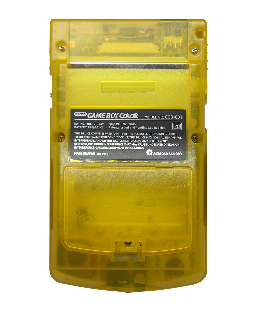 Game boy Color Original Carcasa Pokemon Pikachu