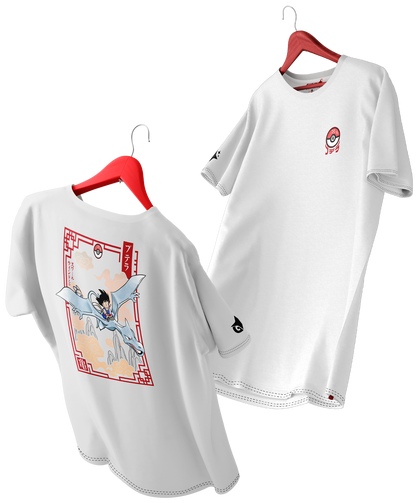 Polera Goku en el mundo Pokémon Long Fit Unisex