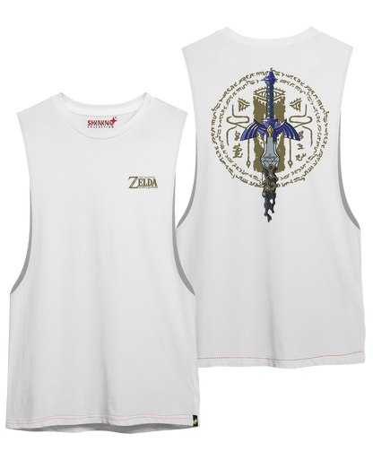 Polera de Zelda Espada Maestra Tears of the Kingdom Oversized Long Fit Unisex