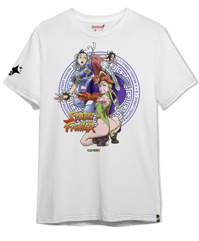 Polera Chun-Li & amp; Cammy Long Fit Unisex
