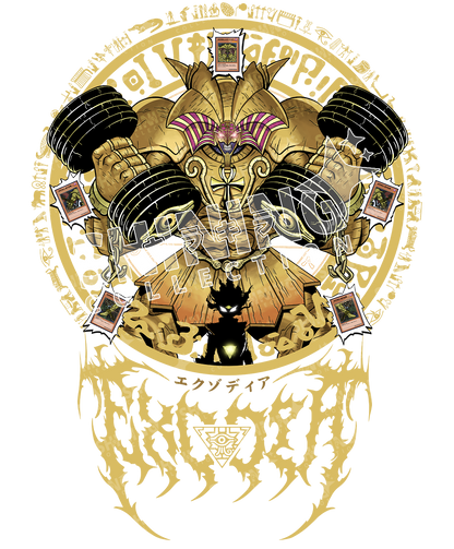 Polera Exodia Gym Yu-Gi-Oh! Long Fit Unisex