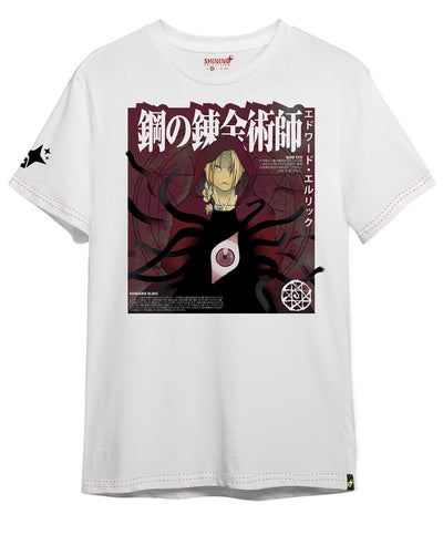 Polera Edward Elric Fullmetal Alchemist Oversized Long Fit Unisex