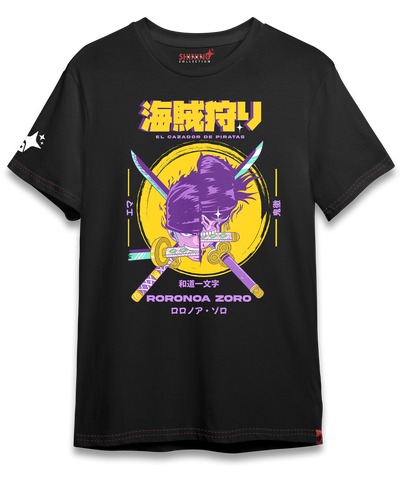 Polera Roronoa Zoro Skull Oversized Long Fit Unisex