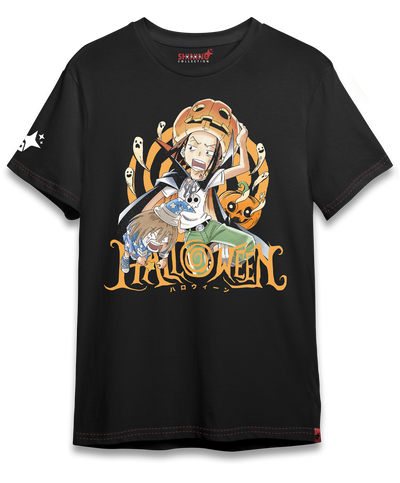 Polera Shaman King Yoh Azakura Halloween Oversized Long Fit Unisex